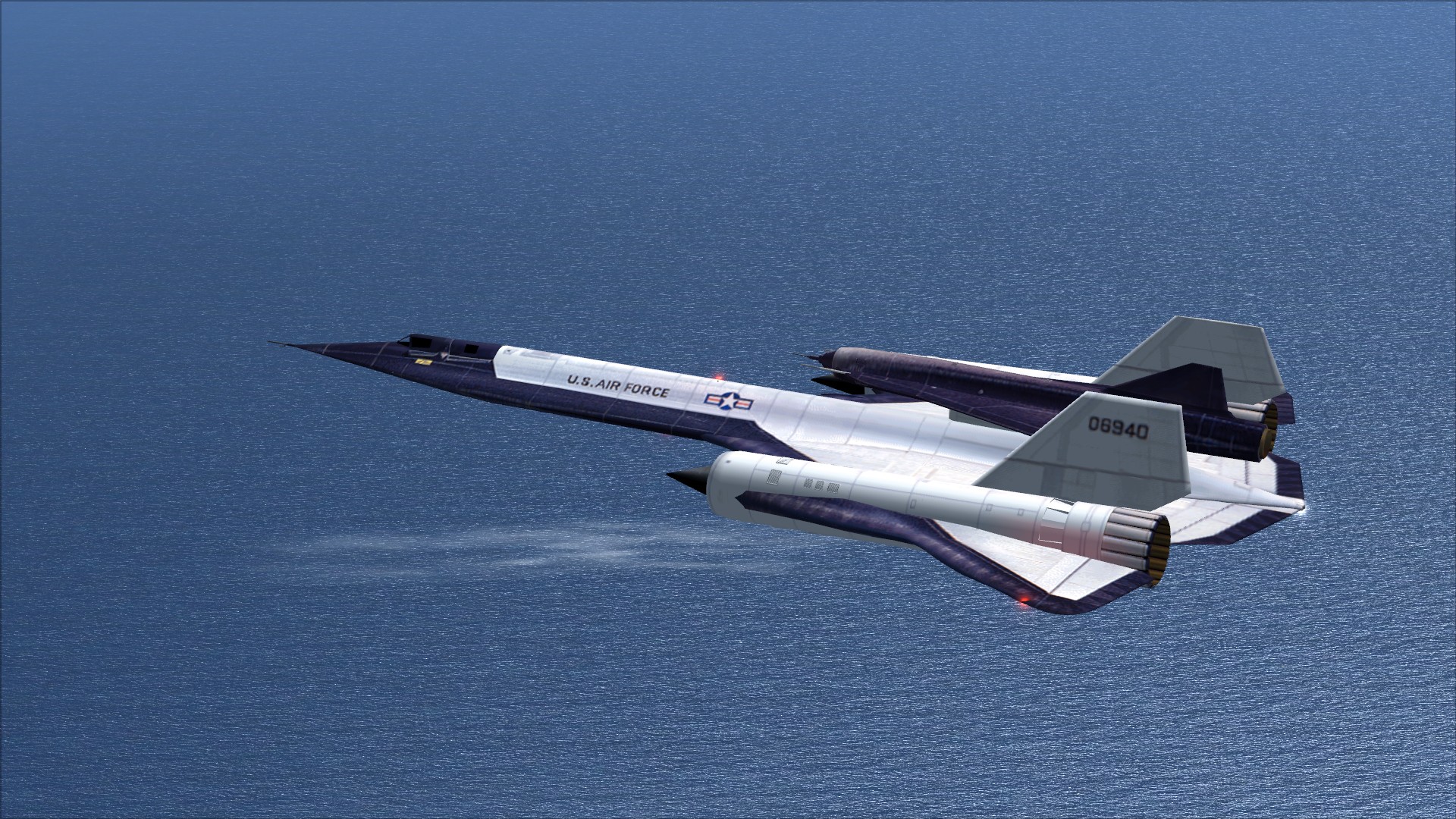 SR-71 Blackbird M-21 Asset 134M Tail Number 06940 SR-71 Blackbird M-21 Asset 134M Tail Number 06940