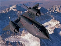SR 71 OVER SNOW CAPPED MOUNTAINS (2)