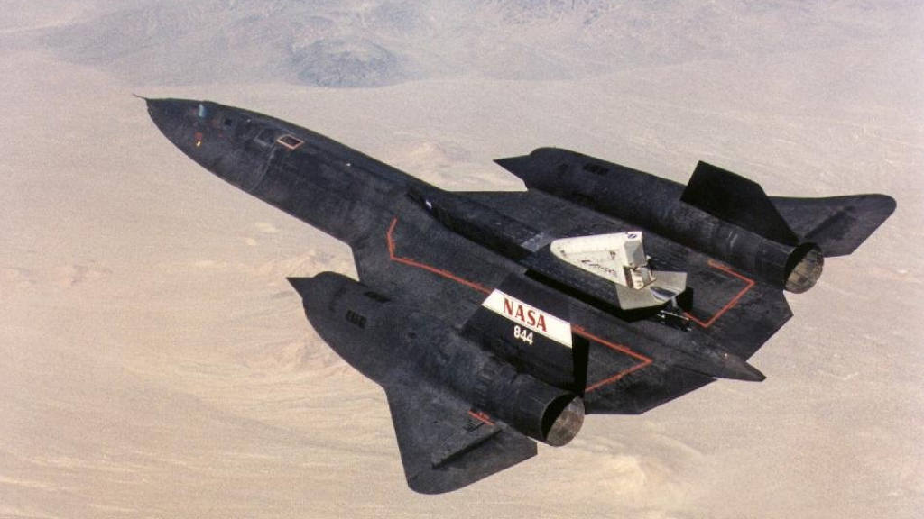 SEASAR Aero ブラック SR-71A Blackbird #17980 / #2031 / NASA #0844