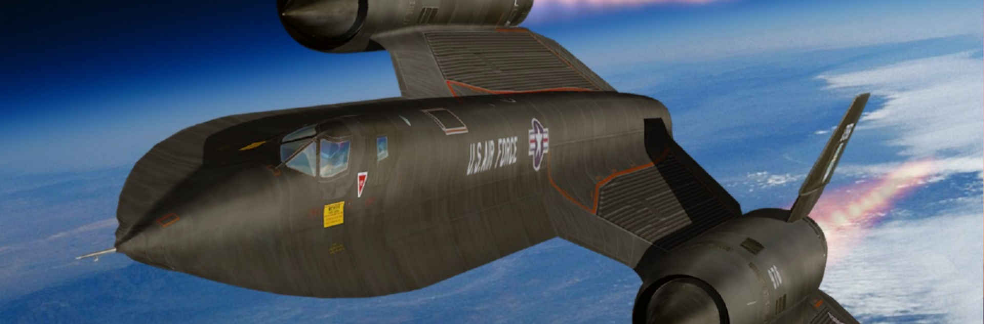 The SR-71 Blackbird